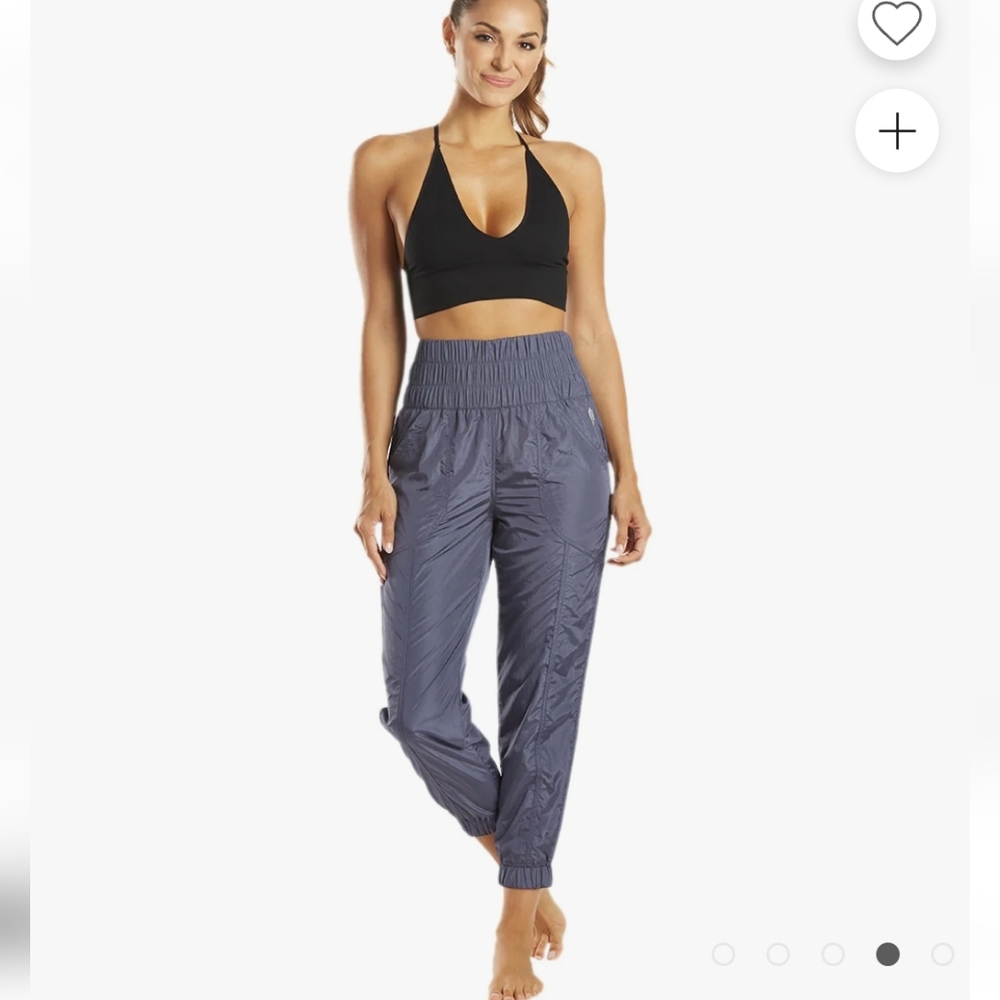 Free People Movement The way home nylon joggers. NWOT.